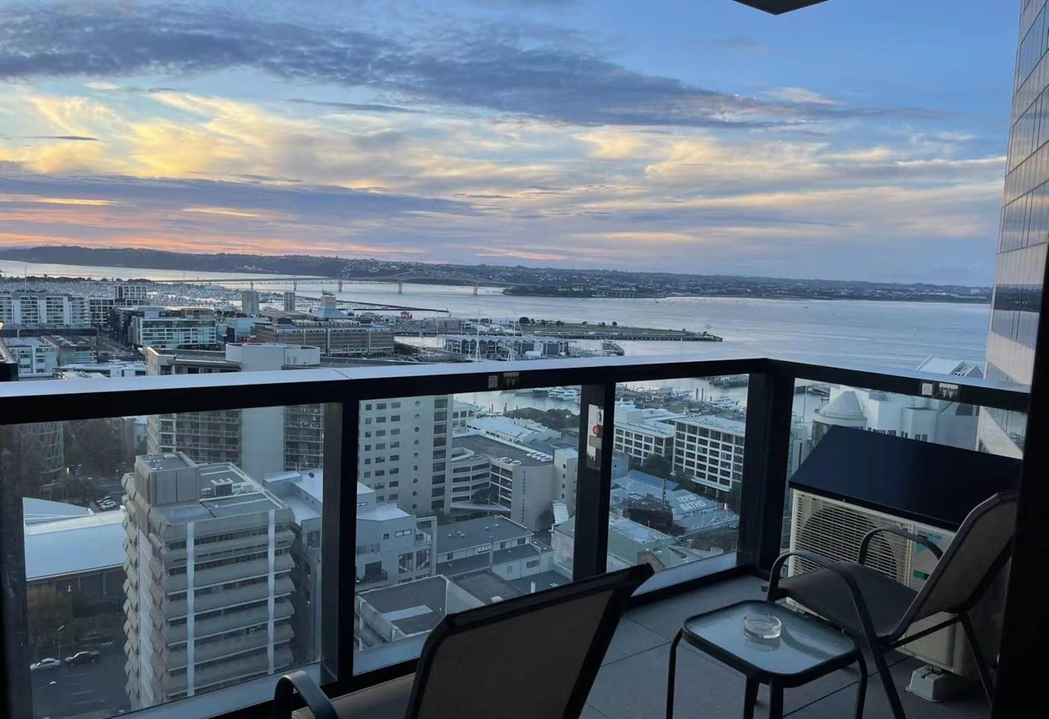 Gorgeous Seaview 2 Bedroom Apartment In Auckland Cbd Exteriér fotografie