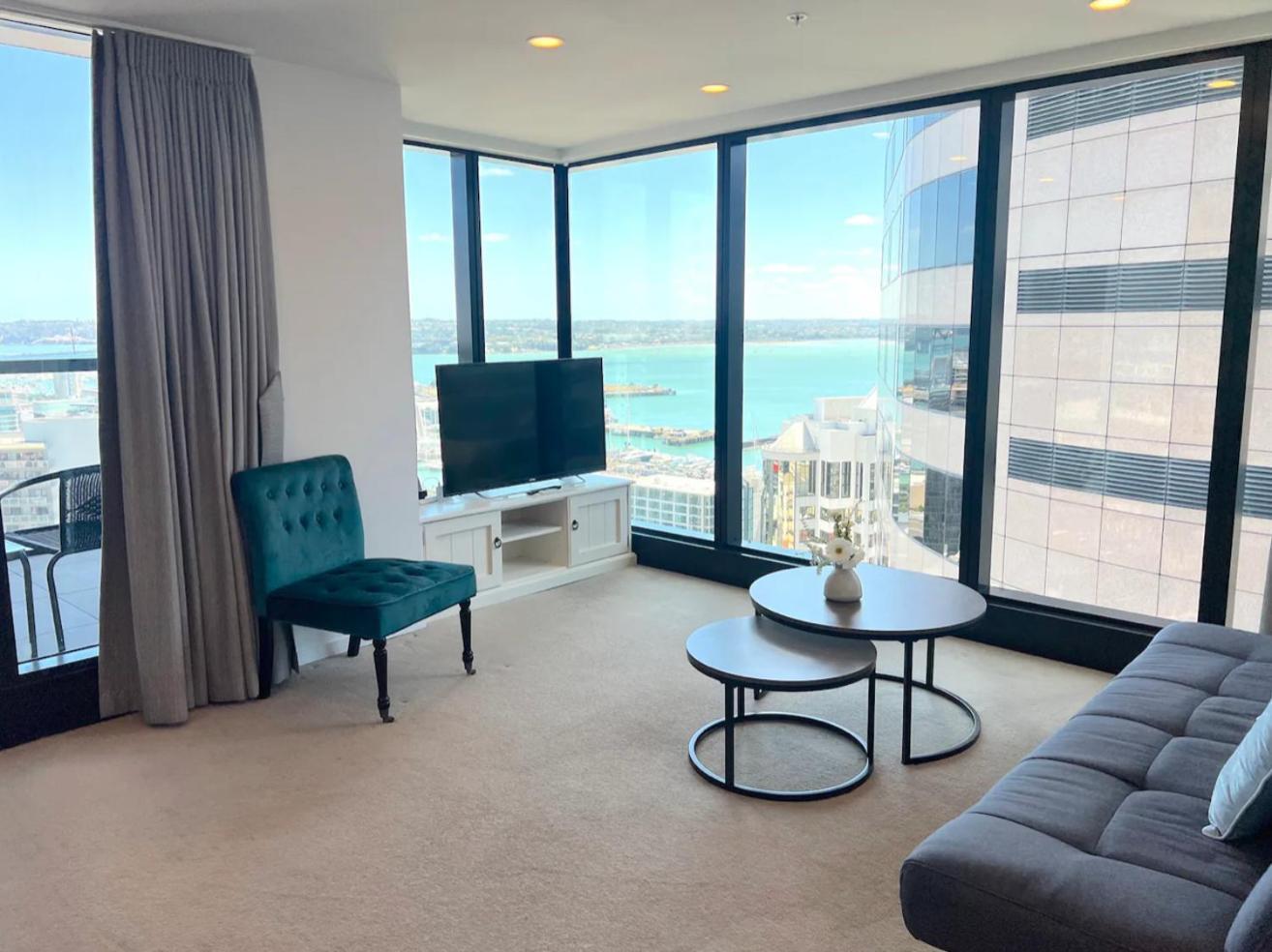 Gorgeous Seaview 2 Bedroom Apartment In Auckland Cbd Exteriér fotografie