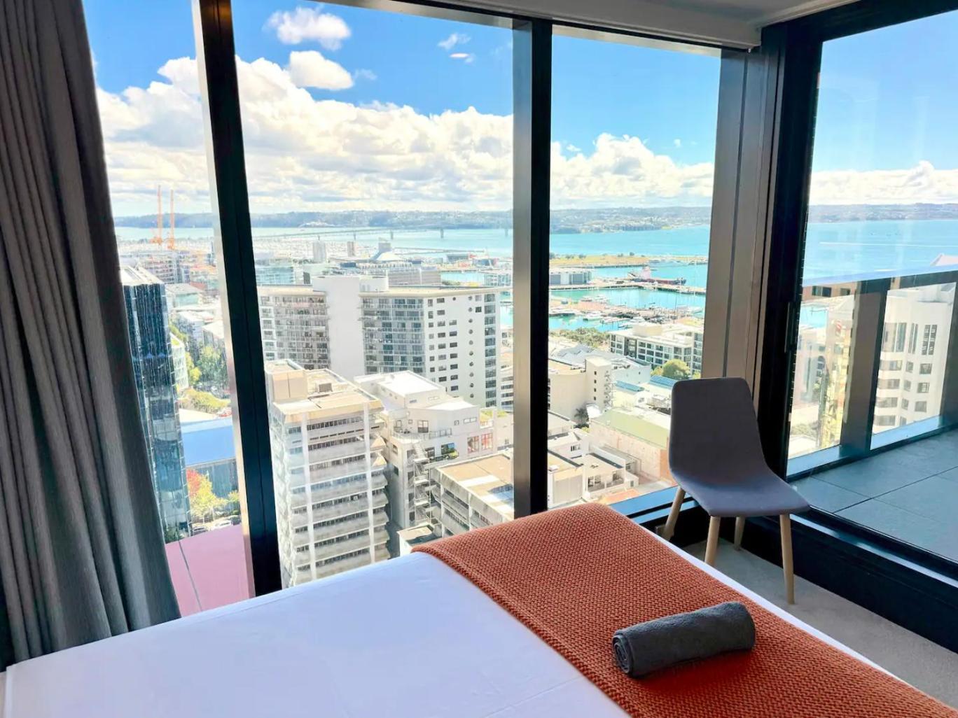 Gorgeous Seaview 2 Bedroom Apartment In Auckland Cbd Exteriér fotografie