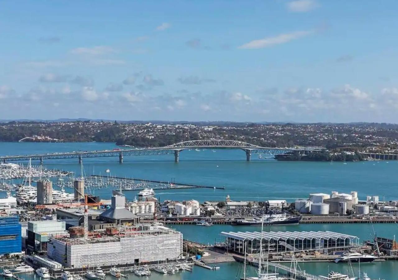 Gorgeous Seaview 2 Bedroom Apartment In Auckland Cbd Exteriér fotografie