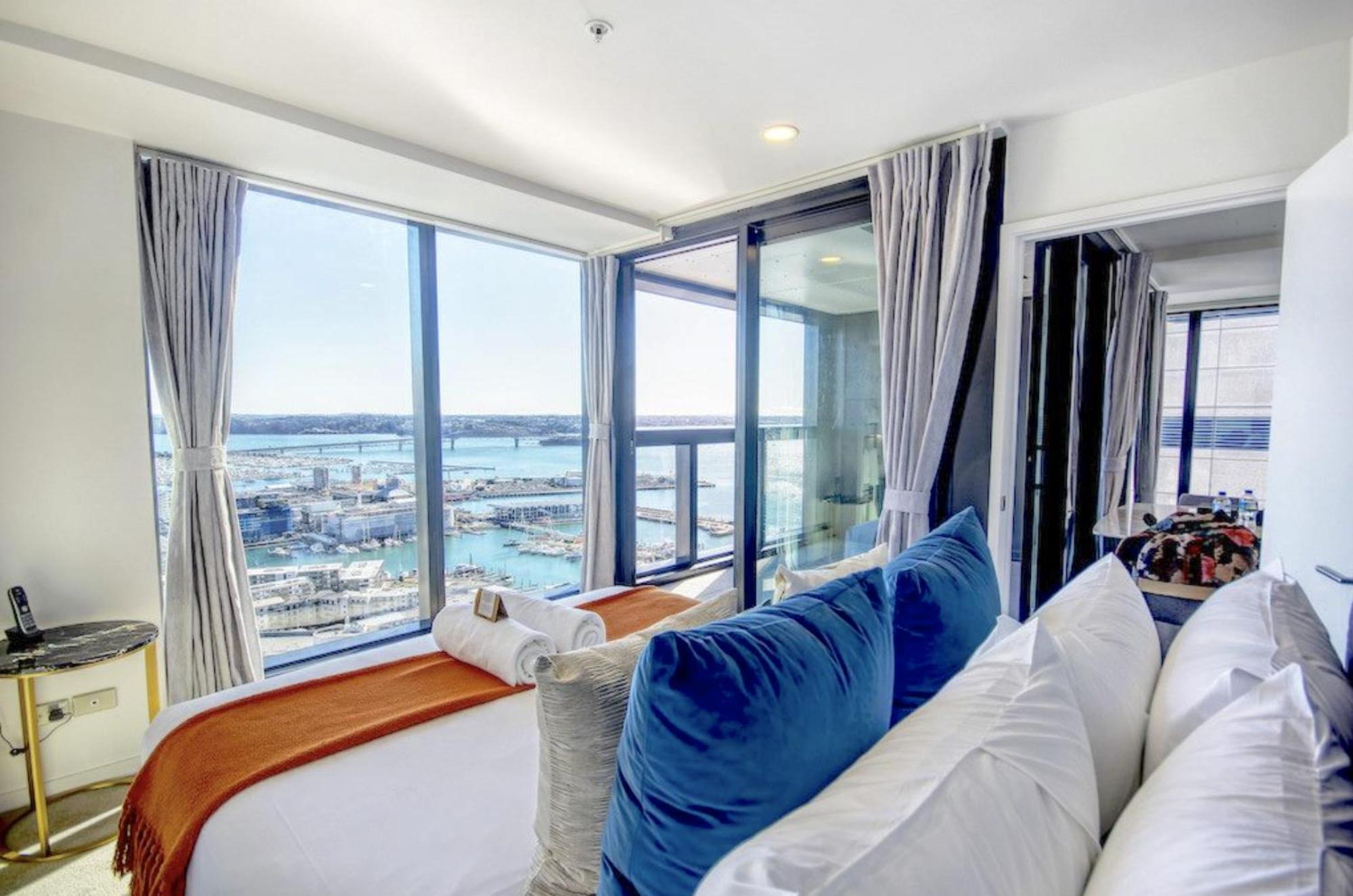 Gorgeous Seaview 2 Bedroom Apartment In Auckland Cbd Exteriér fotografie