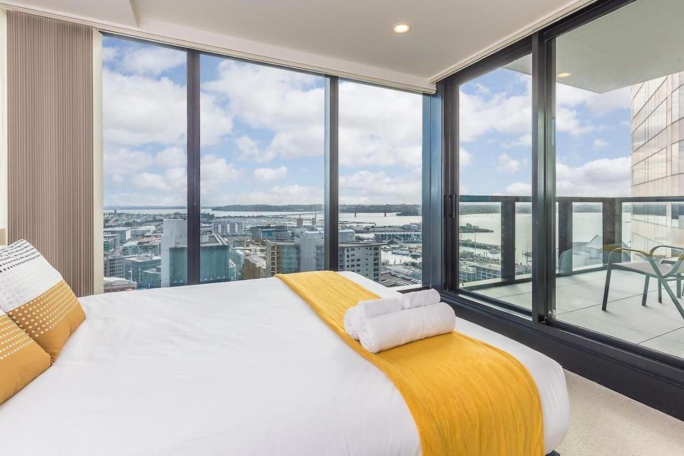 Gorgeous Seaview 2 Bedroom Apartment In Auckland Cbd Exteriér fotografie