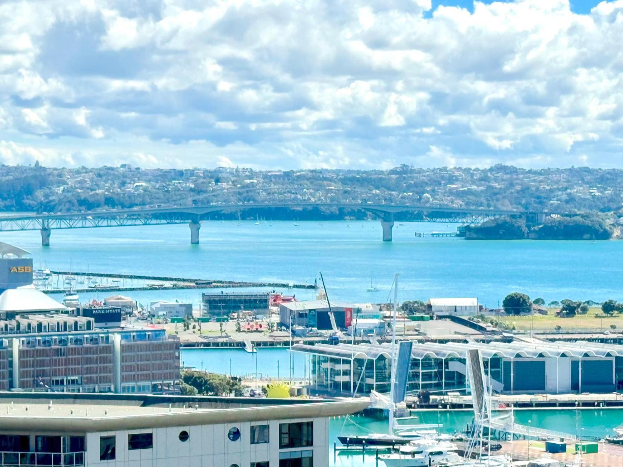 Gorgeous Seaview 2 Bedroom Apartment In Auckland Cbd Exteriér fotografie